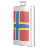 Vlag van Orkney Fles Flacon (Links)