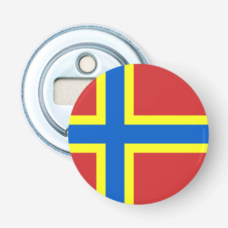 Vlag van Orkney Flesopener Button Flesopener