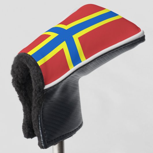Vlag van Orkney Golf Head Hoesje Golfheadcover (3/4 voorkant)