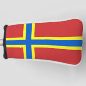 Vlag van Orkney Golf Head Hoesje Golfheadcover (Voorkant)