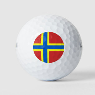 Vlag van Orkney Golfballen