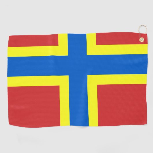 Vlag van Orkney Golfhanddoek (Horizontaal)