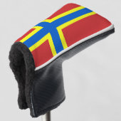 Vlag van Orkney Golfheadcover (3/4 voorkant)
