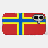 Vlag van Orkney Hoesje-Mate iPhone Case (Achterkant (horizontaal))