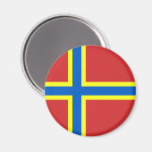 Vlag van Orkney Magneet (Voorkant / Achterkant)