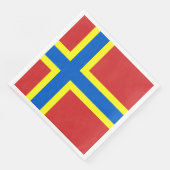 Vlag van Orkney Paper Dinner Napkins Servet (Hoek)