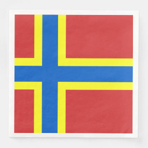 Vlag van Orkney Paper Dinner Napkins Servet