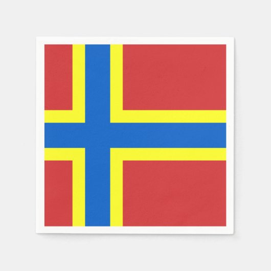 Vlag van Orkney Paper Napkins Servet (Voorkant)