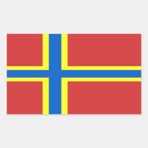 Vlag van Orkney Rechthoekige Sticker