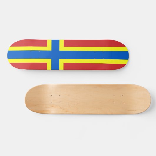 Vlag van Orkney Skateboard (Horizontaal)