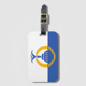 Vlag van Orlando, Florida Bagagelabel (Voorkant (verticaal))