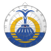 Vlag van Orlando, Florida. Dartbord (Voorkant)