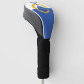 Vlag van Orlando, Florida. Golfheadcover (Schuin)