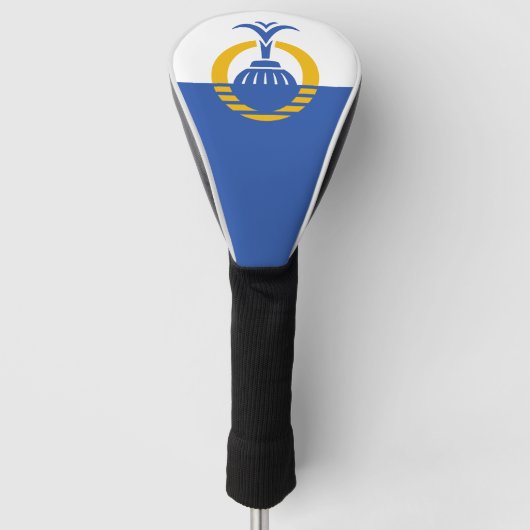 Vlag van Orlando, Florida. Golfheadcover (Voorkant)