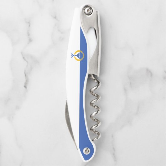 vlag van Orlando (Florida) Kurkentrekker (Achterkant)