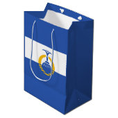 Vlag van Orlando, Florida Medium Cadeauzakje (Voorkant Gekanteld)