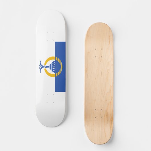 Vlag van Orlando, Florida. Persoonlijk Skateboard (Voorkant)