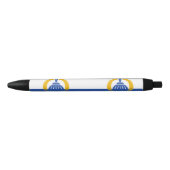 Vlag van Orlando, Florida Zwarte Inkt Pen (Voorkant)