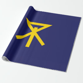 Vlag van Osaka (Japan) Cadeaupapier
