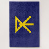 Vlag van Osaka (Japan) Legpuzzel (Verticaal)