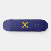 Vlag van Osaka (Japan) Persoonlijk Skateboard (Horizontaal)
