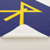 Vlag van Osaka (Japan) Sherpa Deken (3/4)