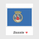 Vlag van Oslo Sticker (Vel)