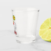 Vlag van Ostrava, Tsjechië Shot Glas (Rechts)