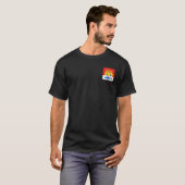 Vlag van Oulu, Finland T-Shirt (Voorkant volledig)