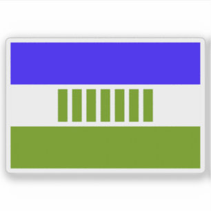 Vlag van Ovamboland, de Republiek Zuid-Afrika Sticker