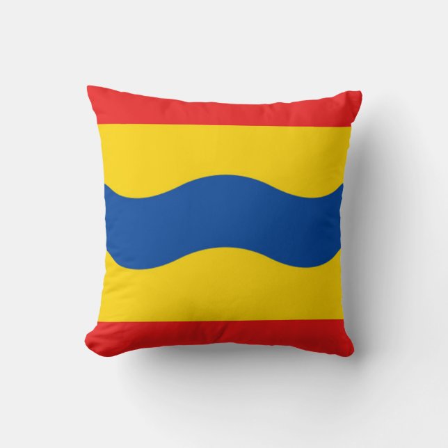 Vlag van Overijssel Kussen (Voorkant)