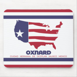 Vlag van Oxnard (Californië) Muismat