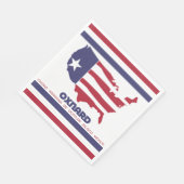 Vlag van Oxnard (Californië) Servet (Hoek)