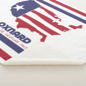 Vlag van Oxnard (Californië) Sherpa Deken (3/4)