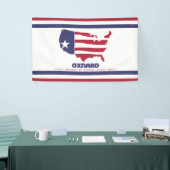 Vlag van Oxnard (Californië) Spandoek (Beurs)