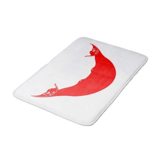 Vlag van Paaseiland (Rapa Nui) Badmat (Gekanteld)