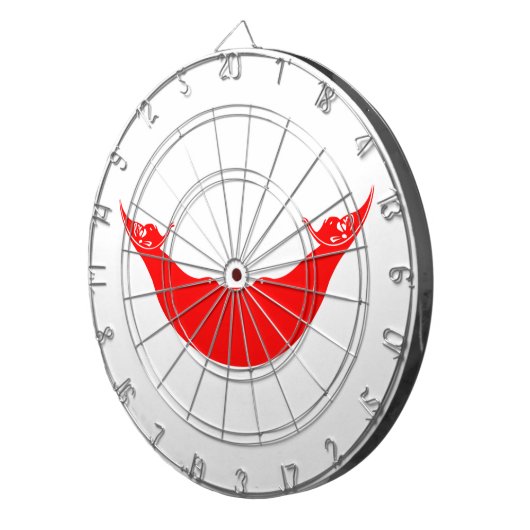 Vlag van Paaseiland (Rapa Nui) Dartbord (Voorkant Rechts)