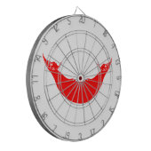 Vlag van Paaseiland (Rapa Nui) Dartbord (Voorkant Links)