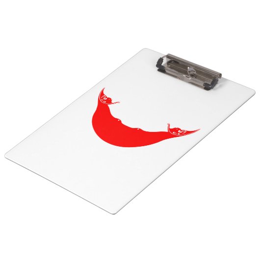 Vlag van Paaseiland (Rapa Nui) Klembord (Gekanteld)