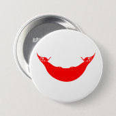 Vlag van Paaseiland (Rapa Nui) Ronde Button 7,6 Cm (Voorkant /achterkant)