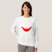 Vlag van Paaseiland (Rapa Nui) T-shirt (Voorkant volledig)