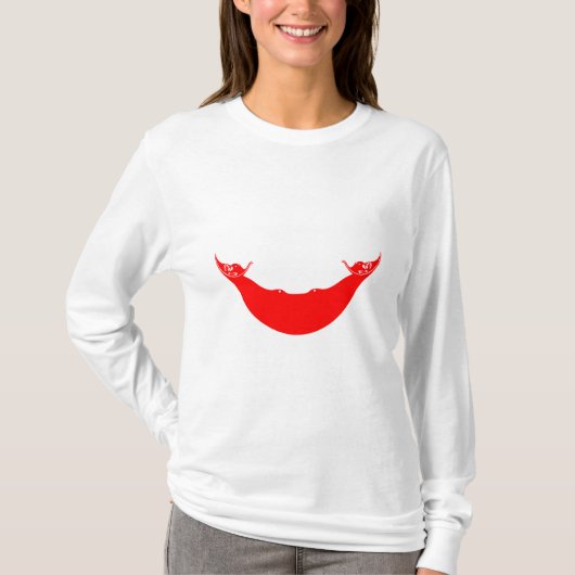 Vlag van Paaseiland (Rapa Nui) T-shirt (Voorkant)