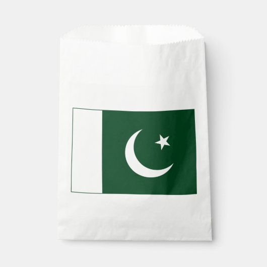Vlag van Pakistan Bedankzakje (Voorkant)