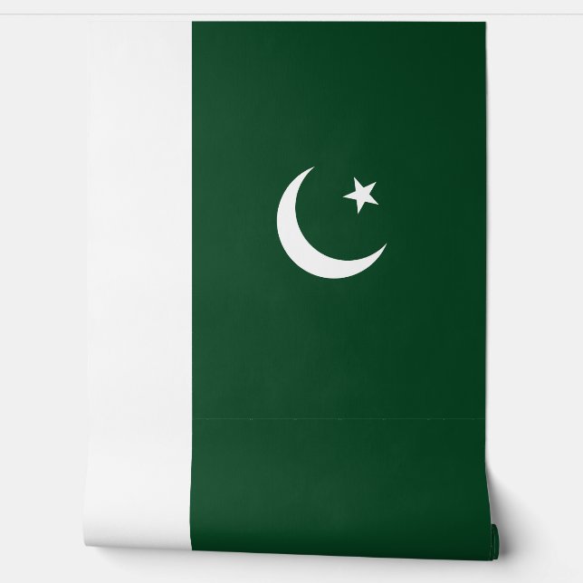 Vlag van Pakistan Behang (Afrollen)