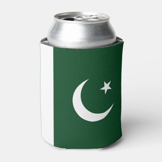 Vlag van Pakistan Blikjeskoeler (Blikje Voorkant)
