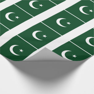 Vlag van Pakistan Cadeaupapier