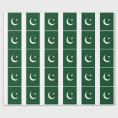 Vlag van Pakistan Cadeaupapier (Vlak)
