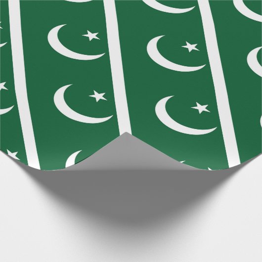Vlag van Pakistan Cadeaupapier (Hoek)