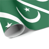 Vlag van Pakistan Cadeaupapier (Rol Hoek)