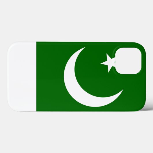 Vlag van Pakistan Case-Mate iPhone Case (Achterkant (horizontaal))